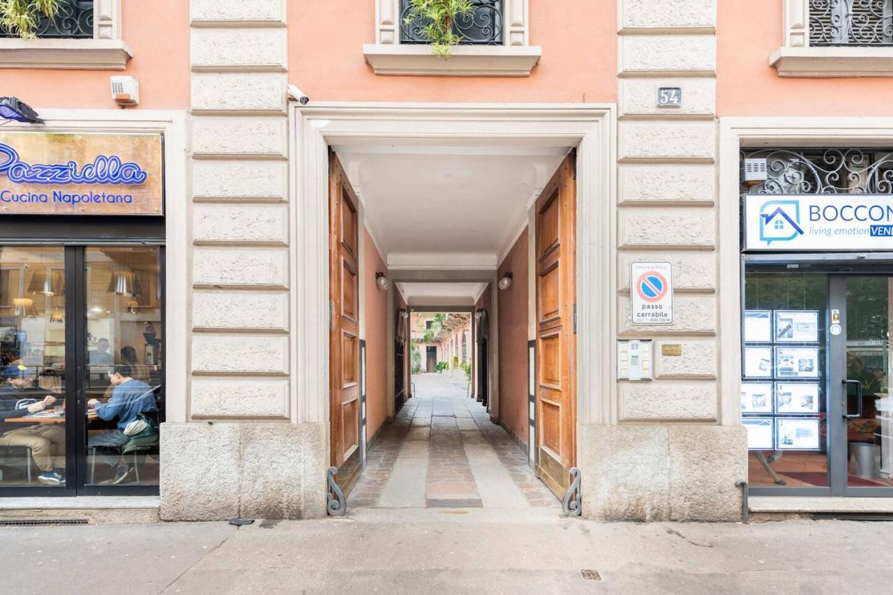 Bocconi 2 Camere In Stile Corte Milanese Exterior foto